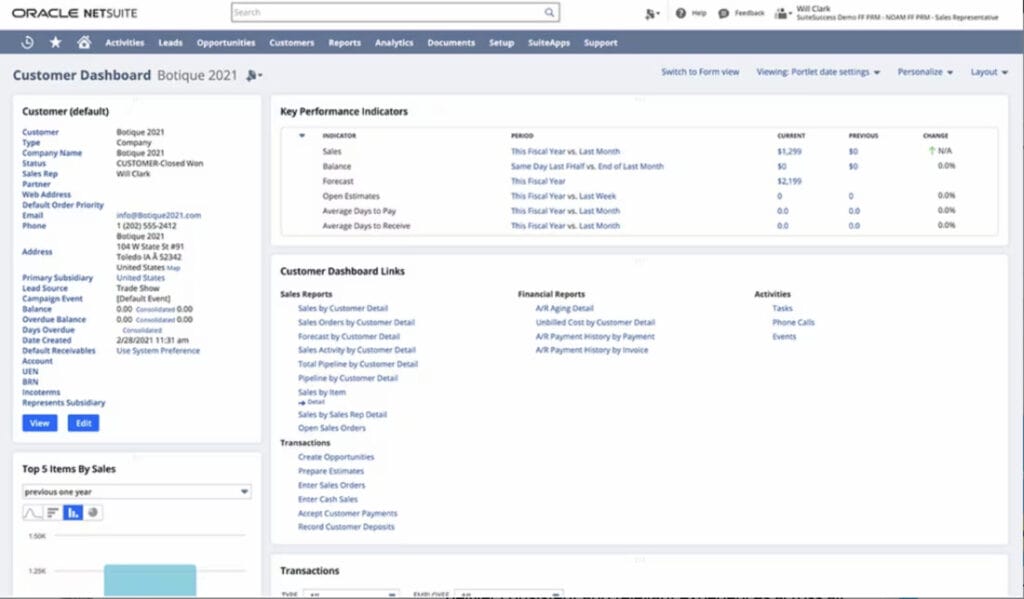 Oracle CRM Ublux